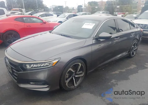 2018 Honda Accord Sport из США, поврежденный, VIN 1HGCV1F37JA196991